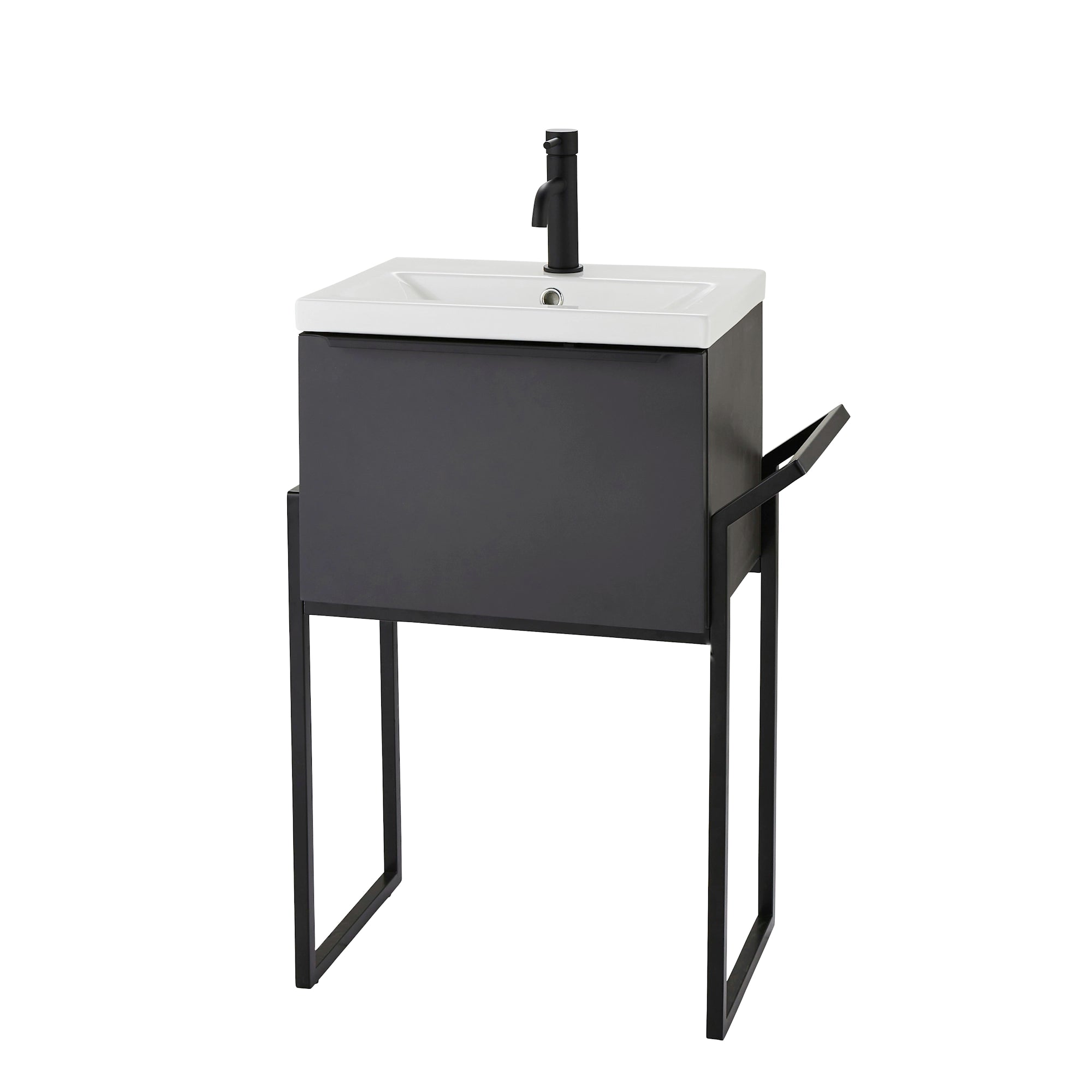 Kore Kartell Wall Hung Basin Sink Vanity Unit
