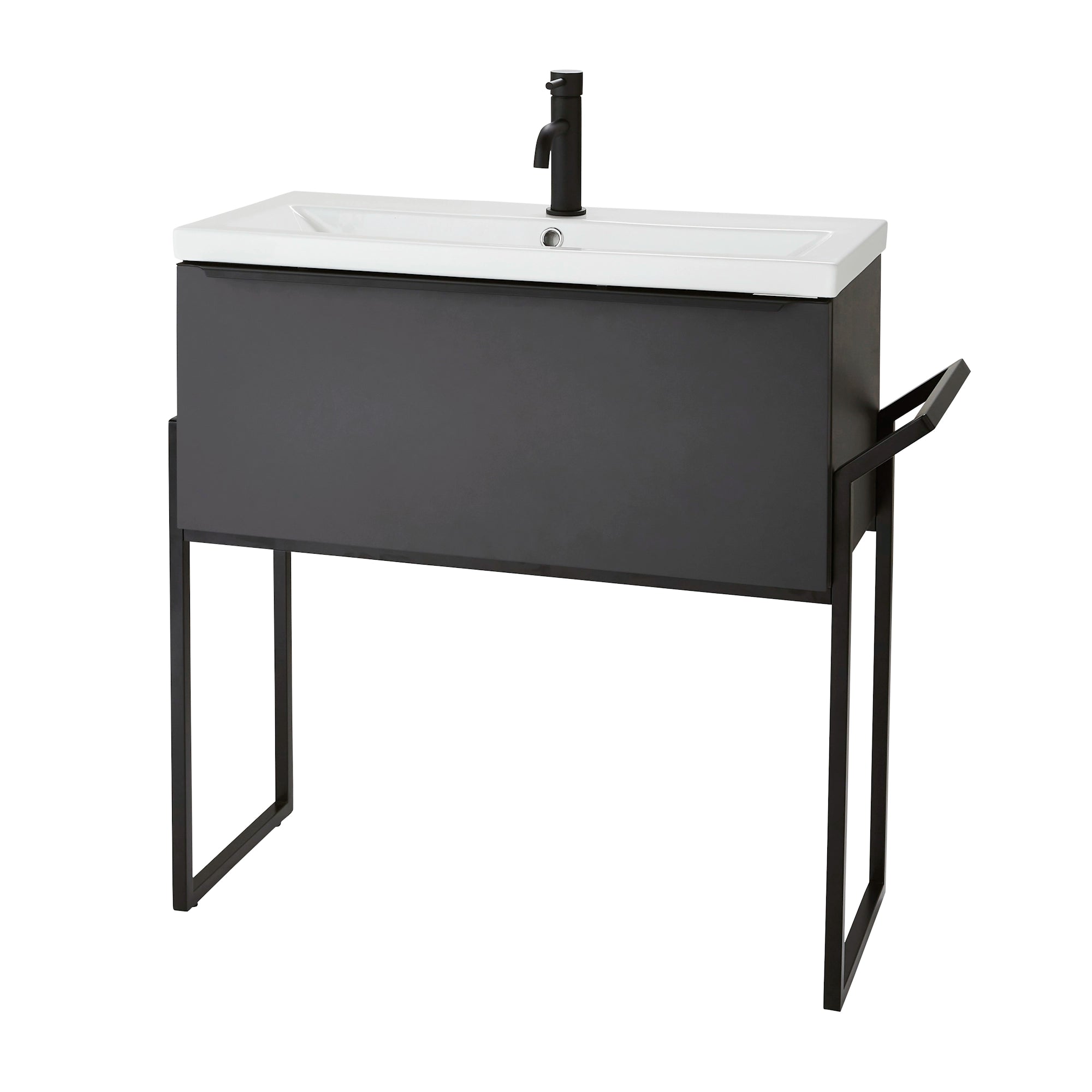 Kore Kartell Wall Hung Basin Sink Vanity Unit