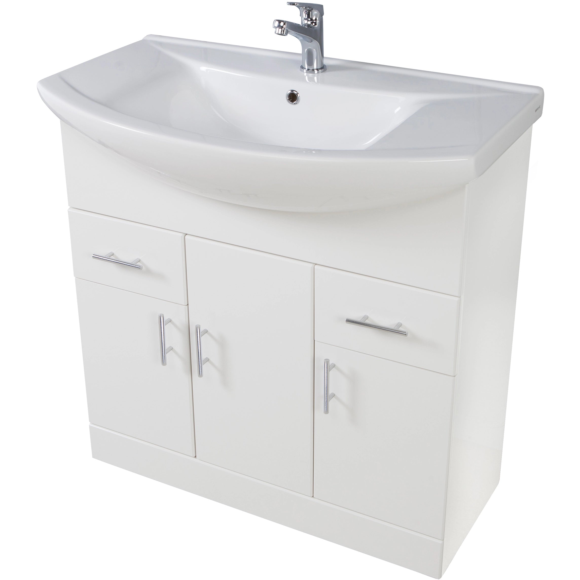 Lanza Floor Standing Basin Sink Vanity Unit