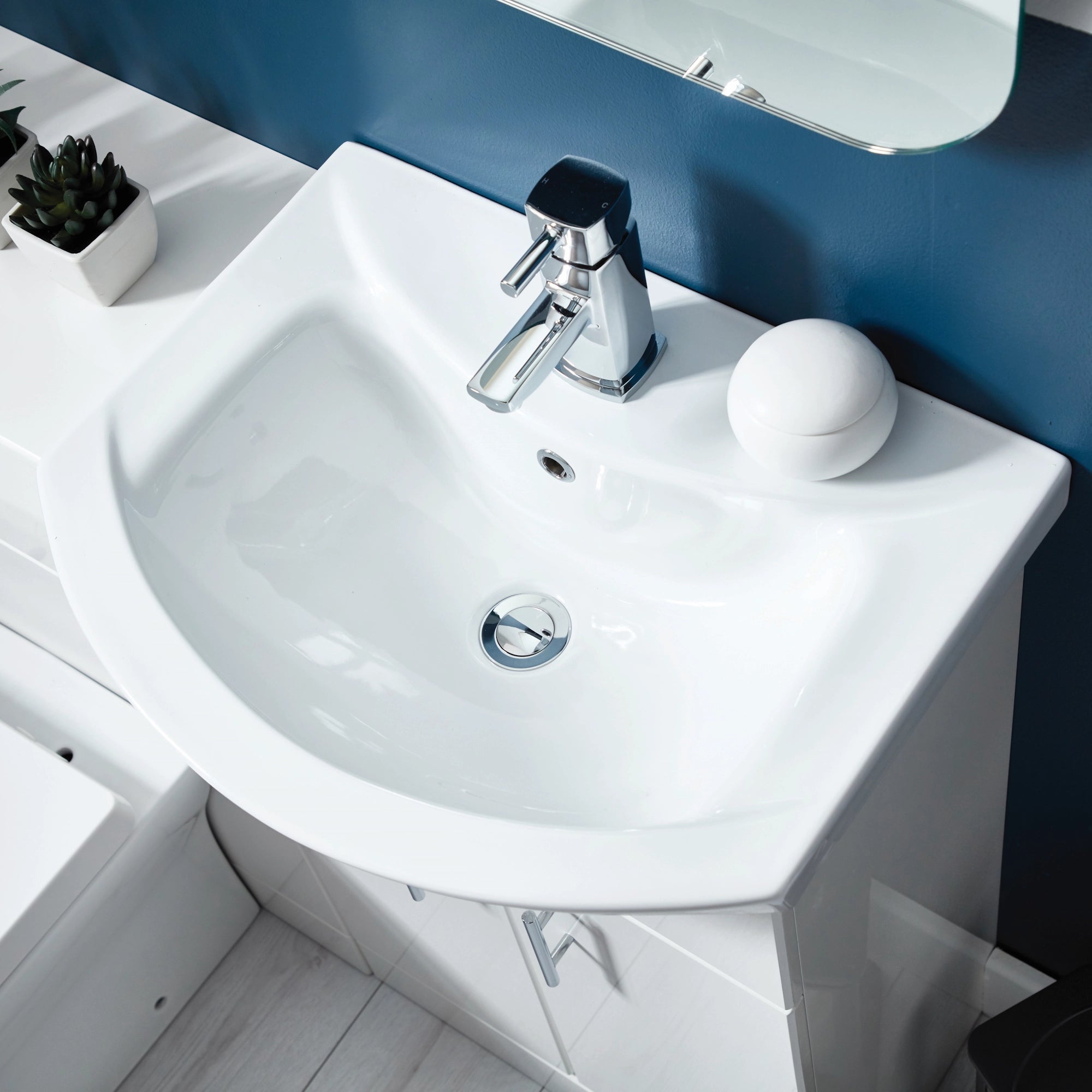 Lanza Floor Standing Basin Sink Vanity Unit