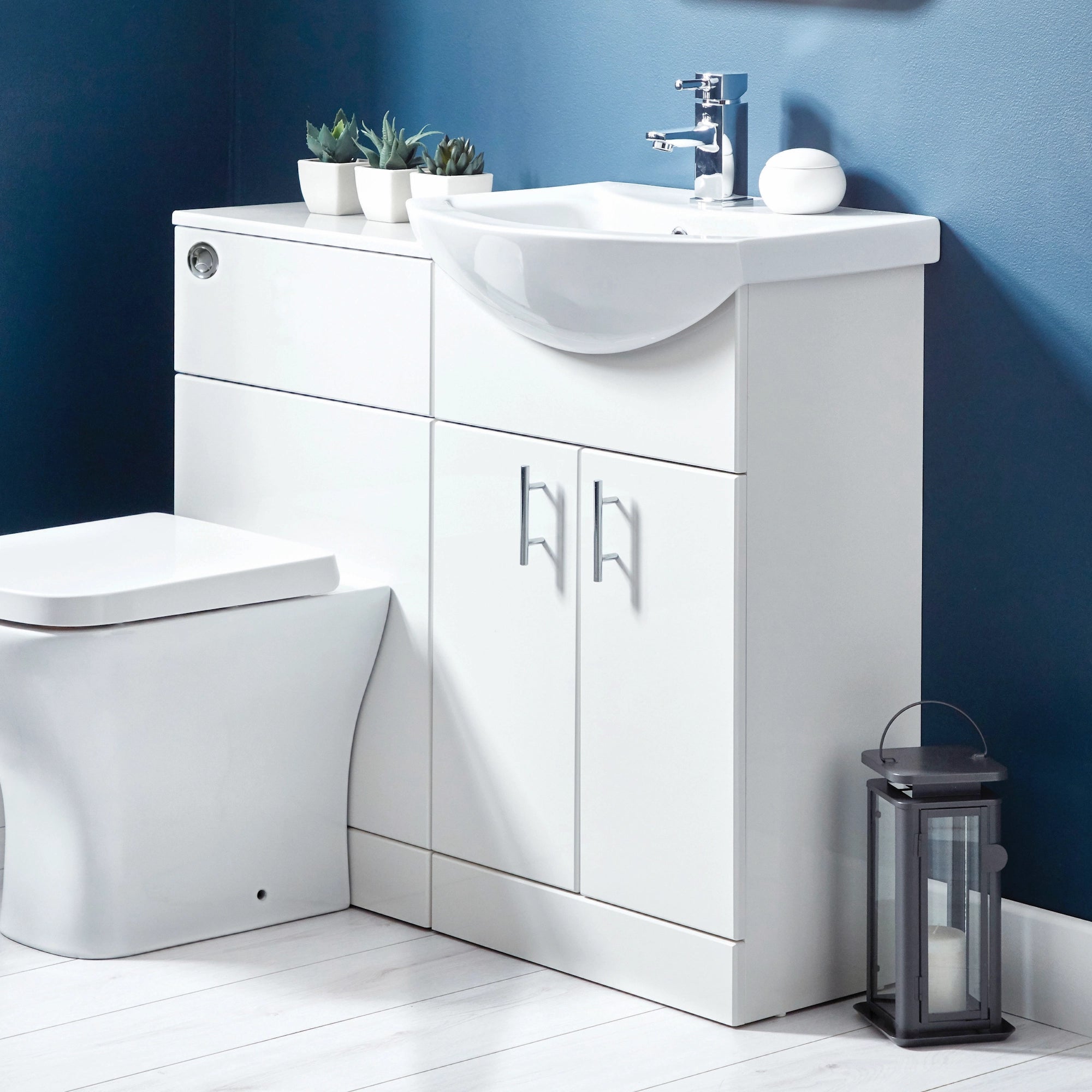 Lanza Floor Standing Basin Sink Vanity Unit