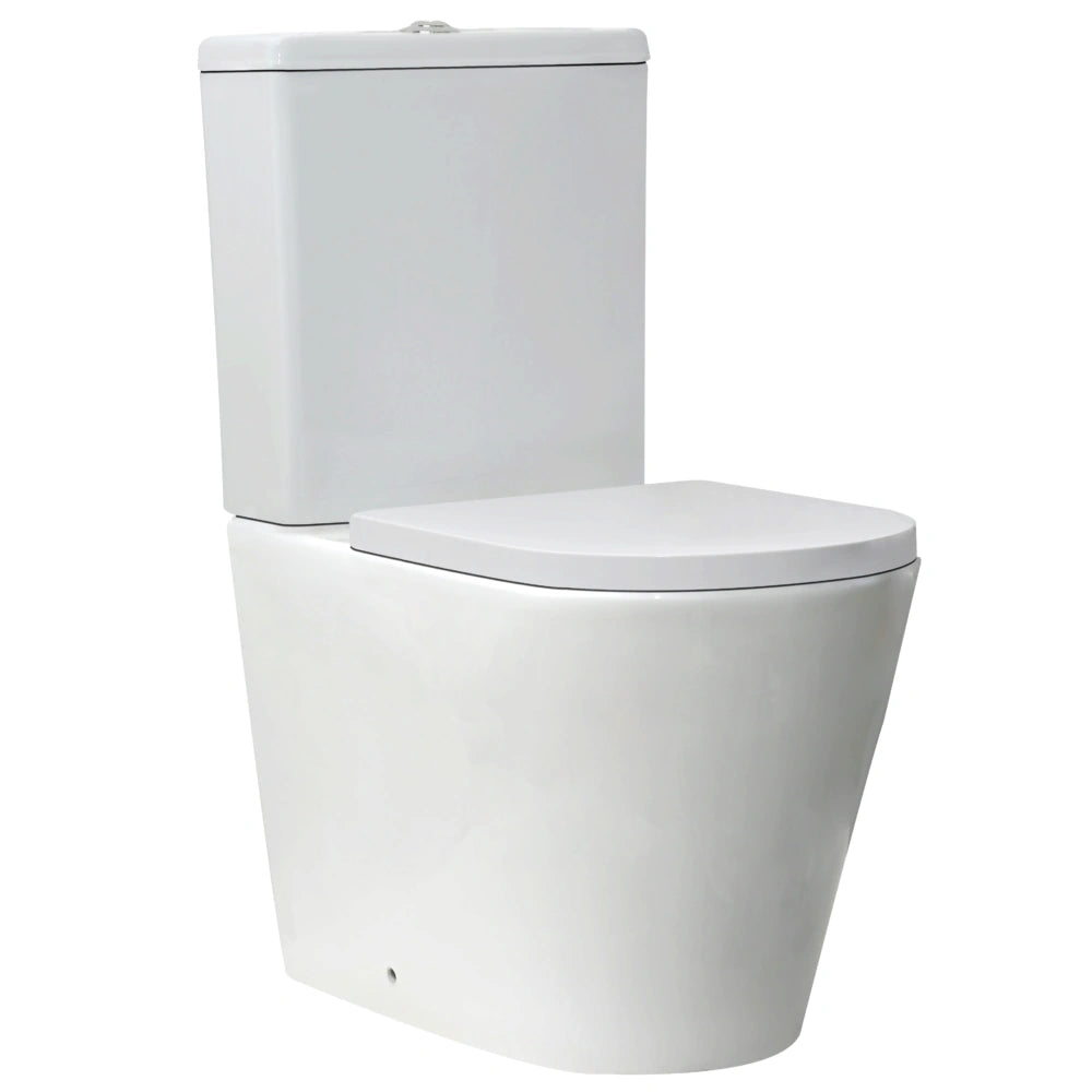 Scudo Linea Rimless Closed Back Toilet & Seat