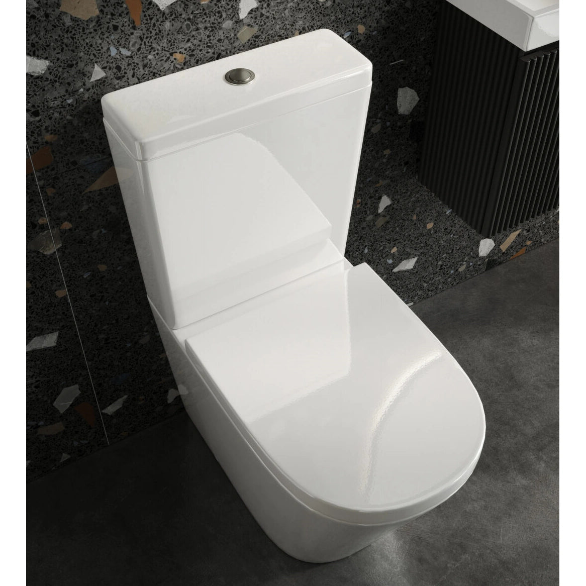 Scudo Linea Rimless Closed Back Toilet & Seat