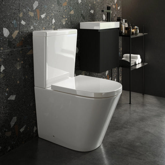 Scudo Linea Rimless Closed Back Toilet & Seat