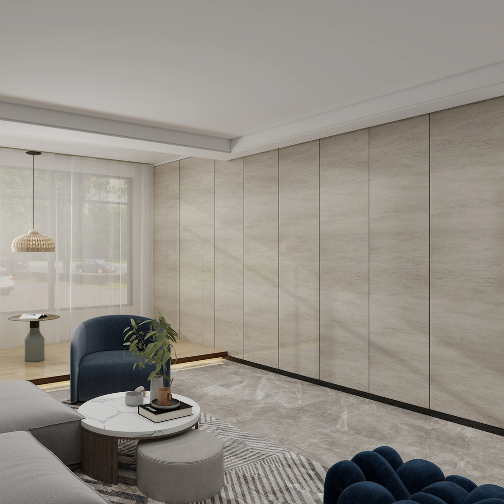 Vellura Light Concrete Waterproof Wall Panel