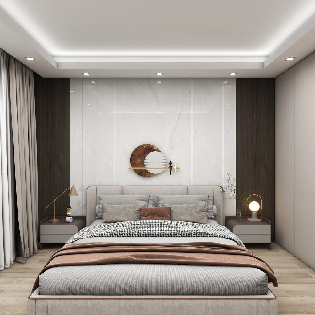 Vellura Light Grey Marble Waterproof Wall Panel