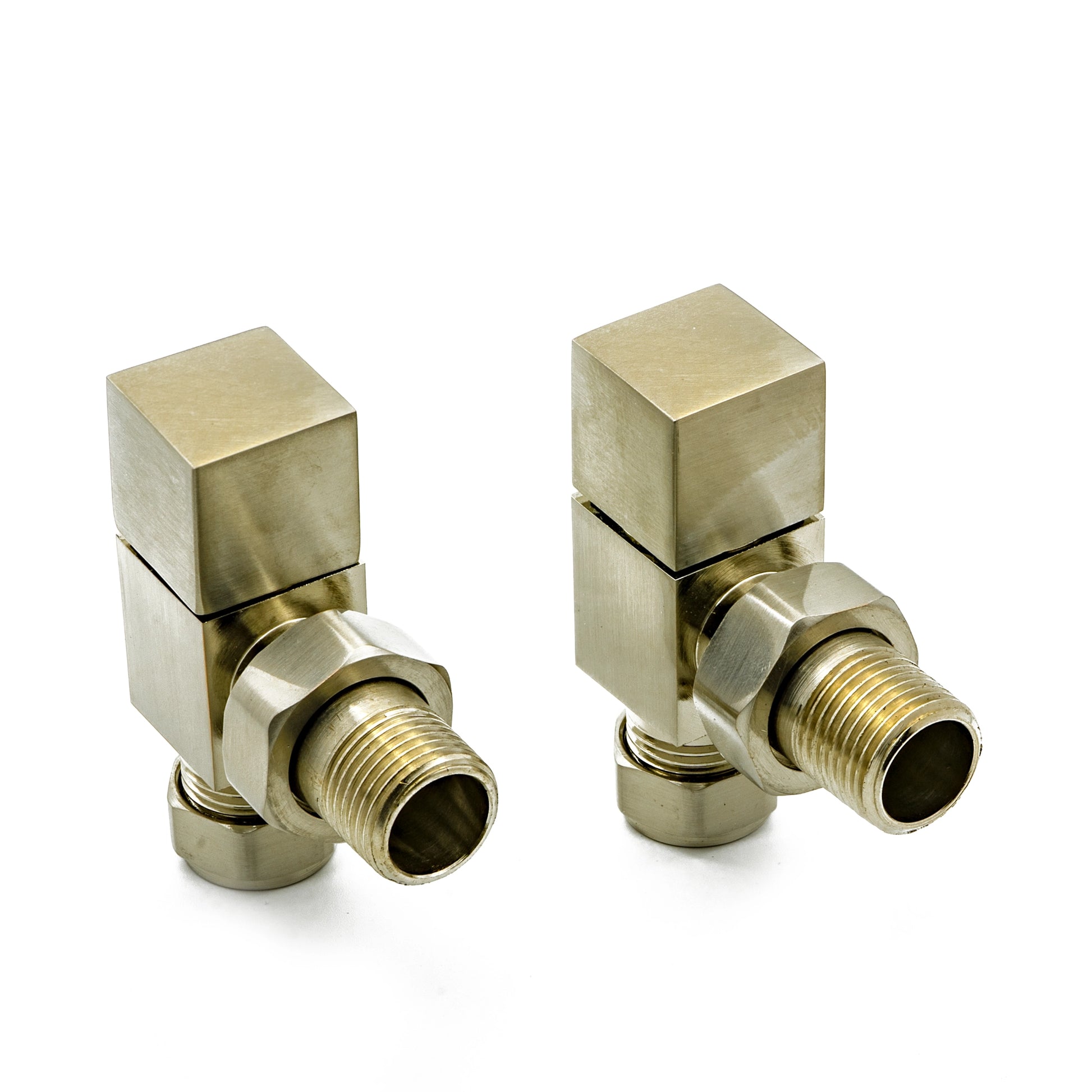 Loge Reina Angled Radiator Valves 15mm
