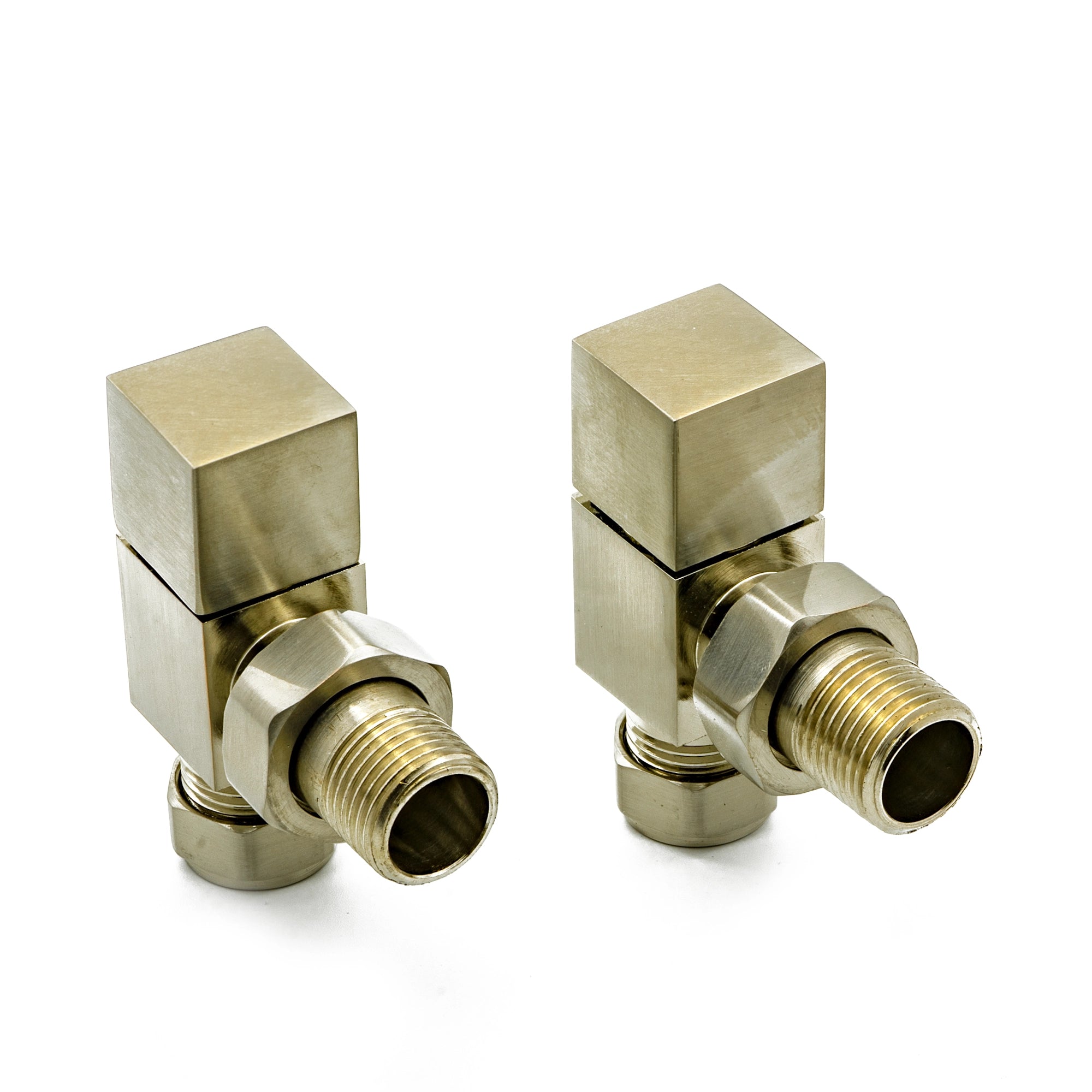 Loge Reina Angled Radiator Valves 15mm