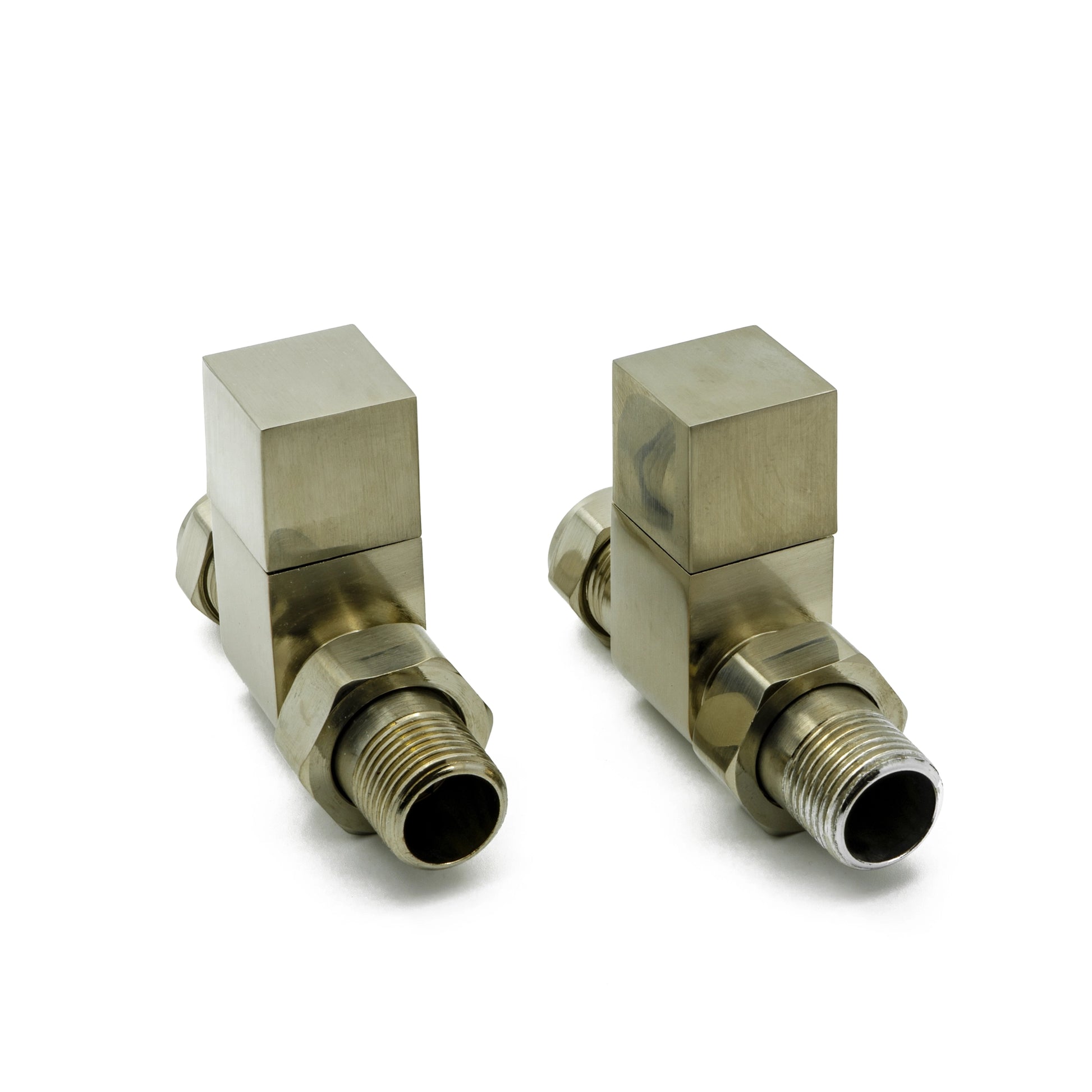 Loge Reina Straight Radiator Valves 15mm