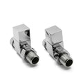 Loge Reina Straight Radiator Valves 15mm