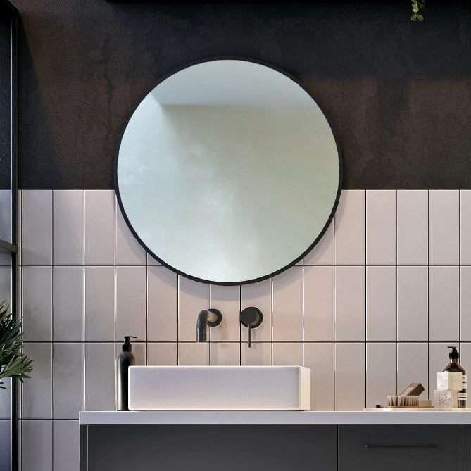 Macie Wall Hung Round LED Mirror