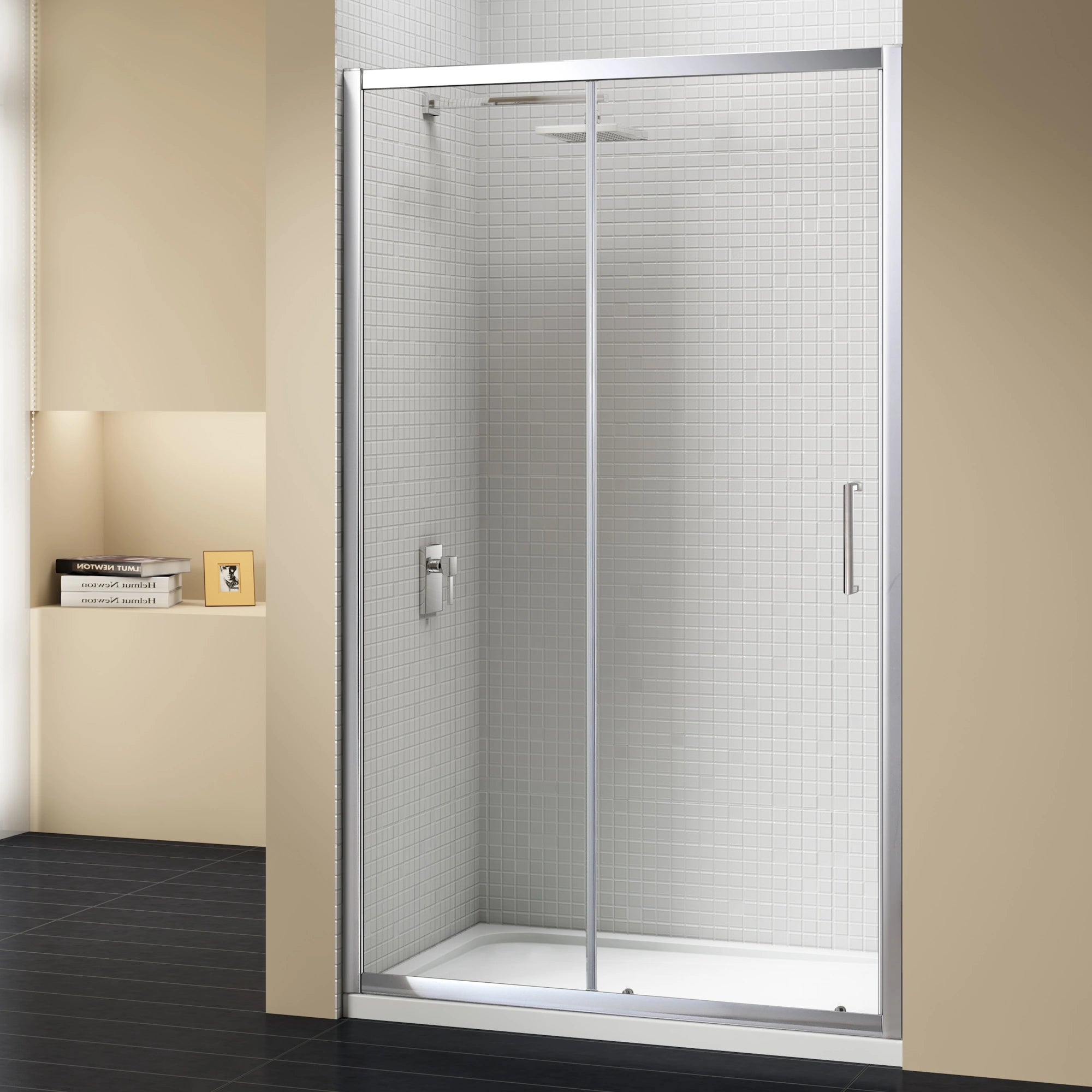 Merlyn Vivid Sublime Sliding Shower Door Enclosure