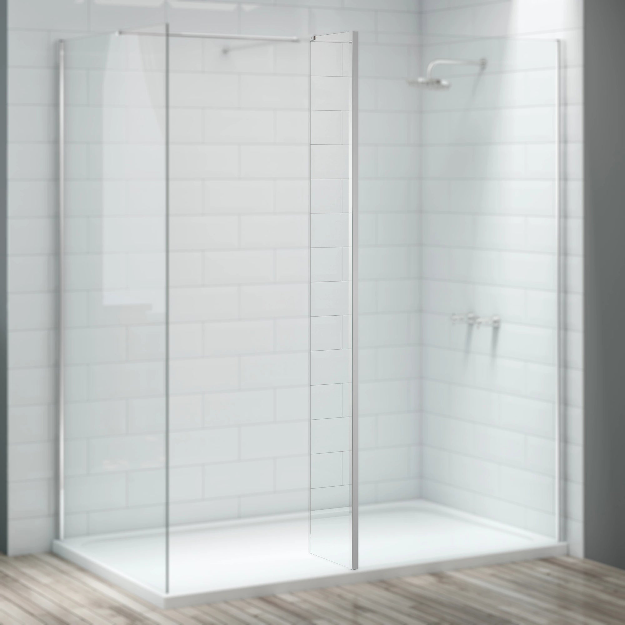 Merlyn Vivid Wetroom Swivel Panel Screen 300mm
