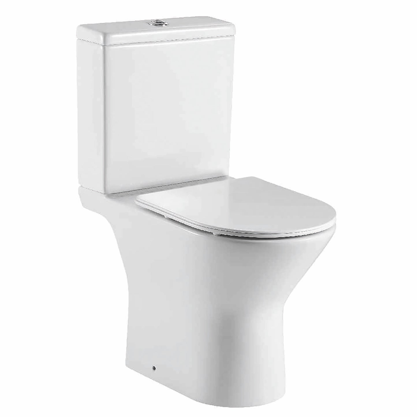 Middleton Rimless Open Back Scudo WC Toilet with Soft Close Seat Option