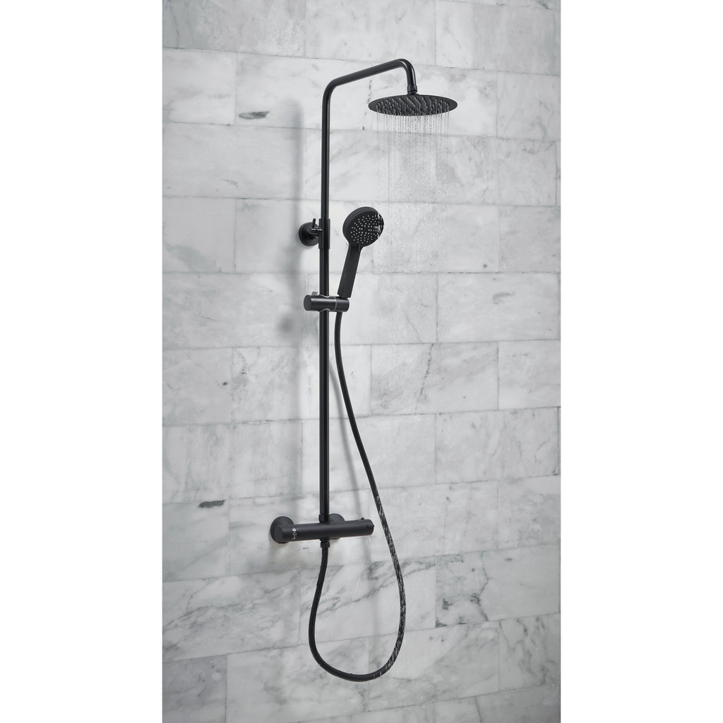 Middleton Round Rigid Riser Shower