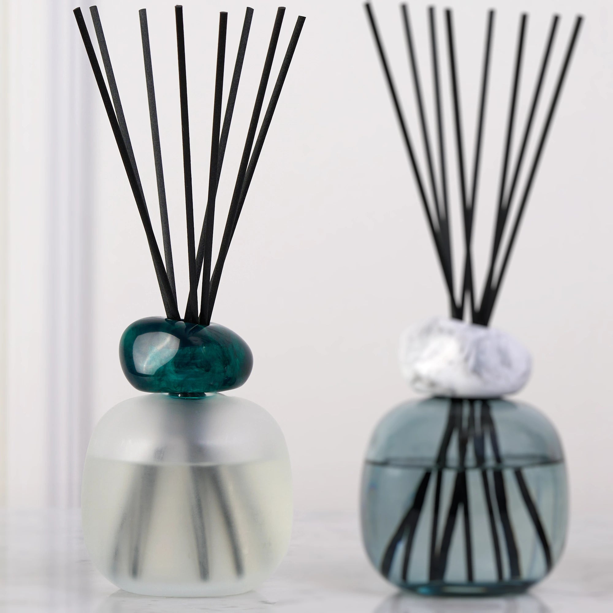 Frosted Mineral Scented Bouquet Diffuser Gift Set