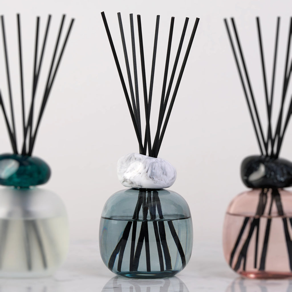 Blue Mineral Scented Bouquet Diffuser Gift Set
