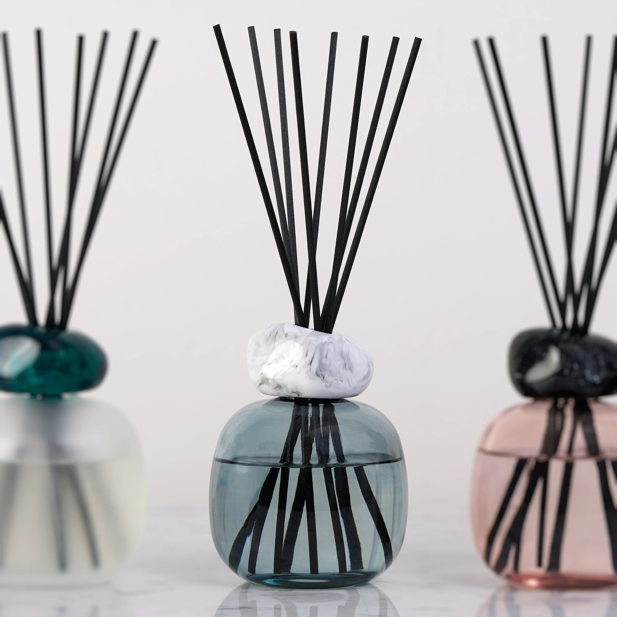 Blue Mineral Scented Bouquet Diffuser Gift Set