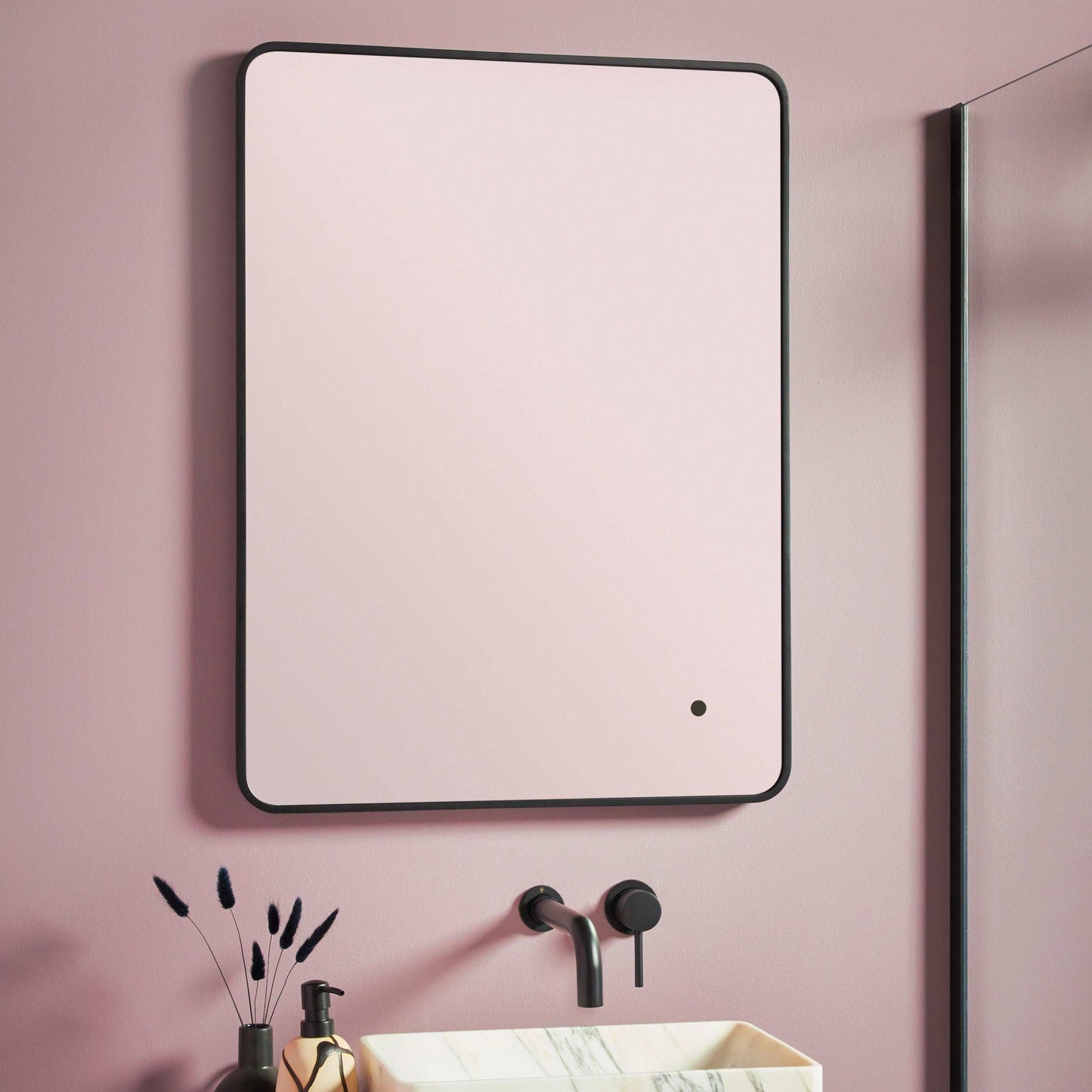 Alfie Wall Hung Soft Edge LED Mirror