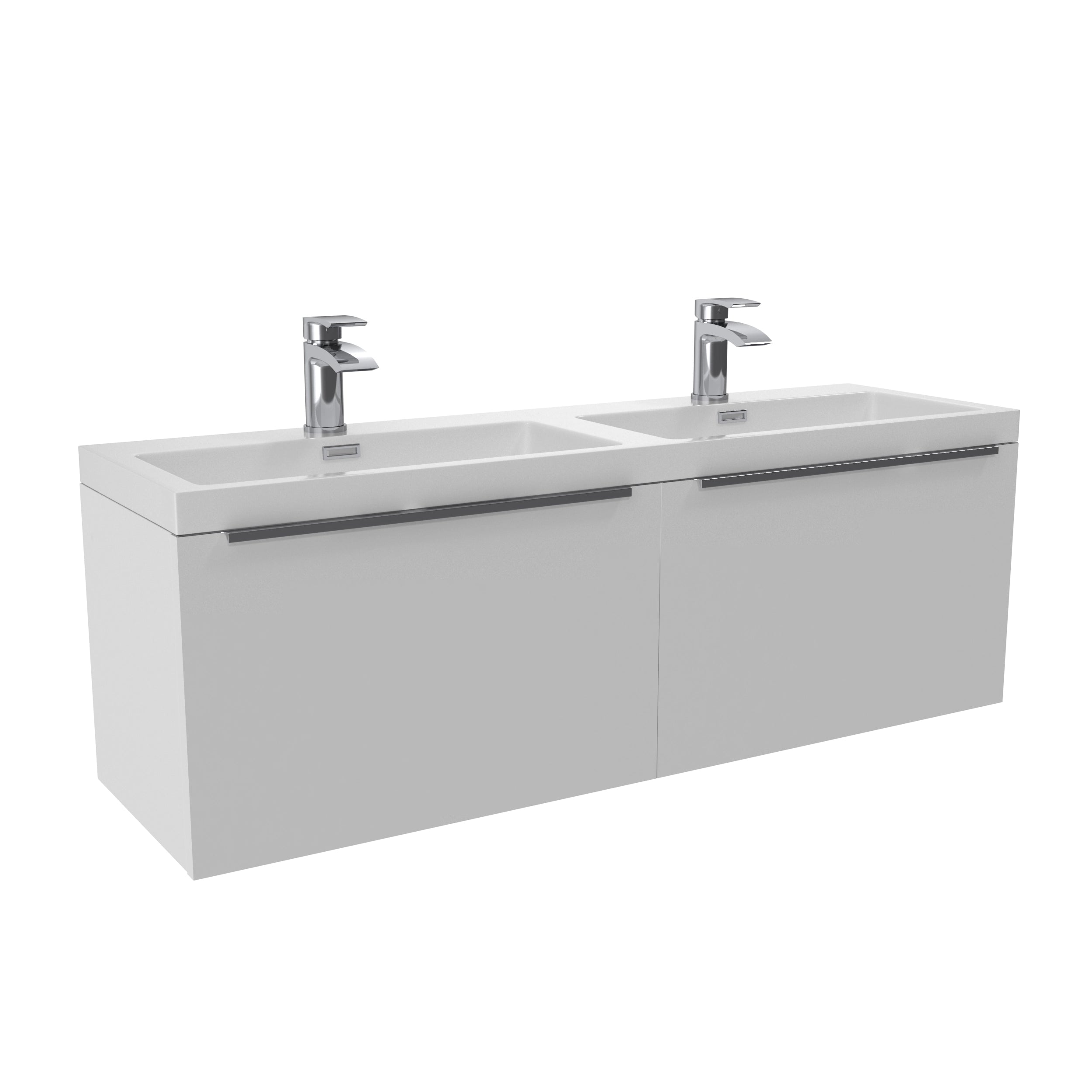 Muro Wall Hung Basin Sink Vanity Unit