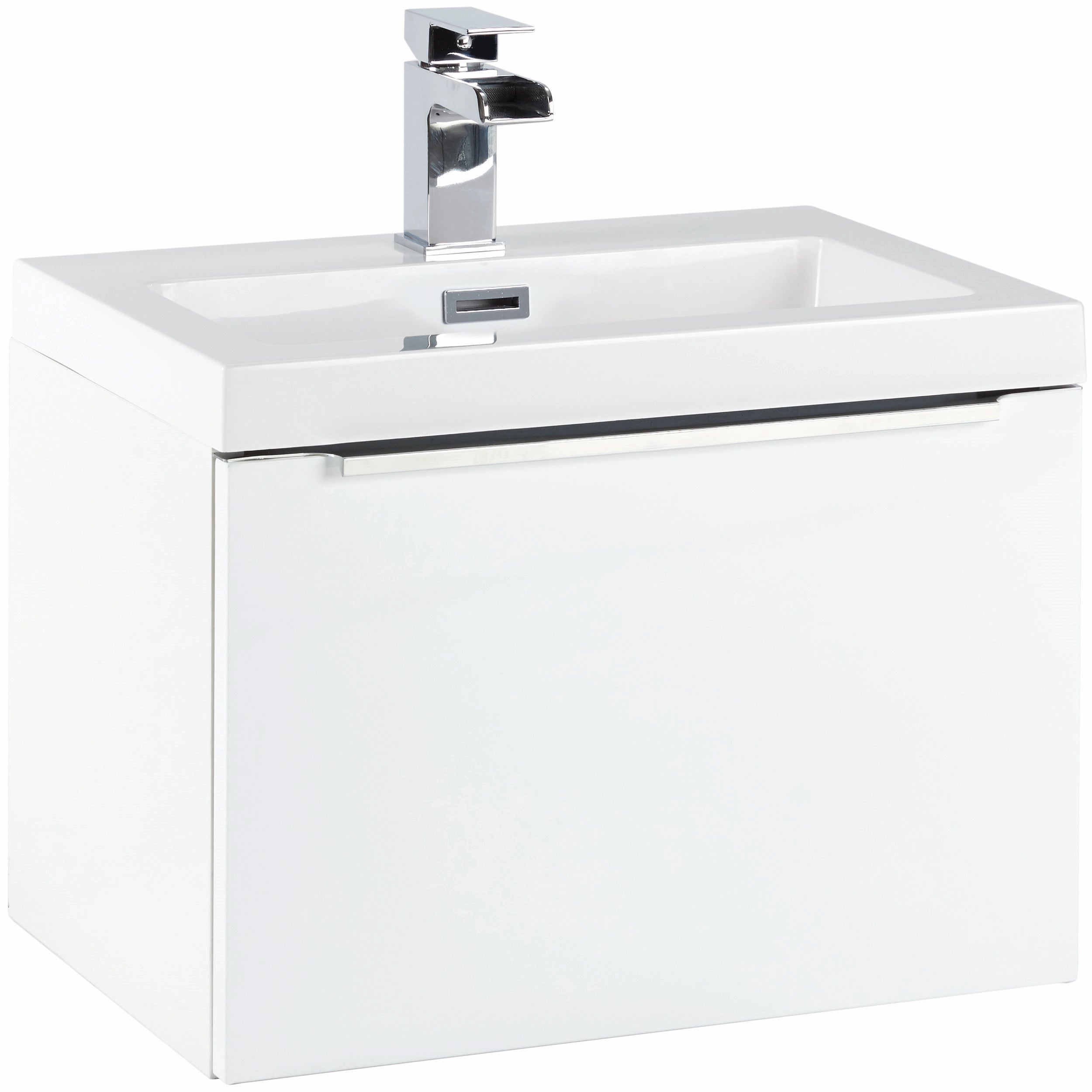 Muro Wall Hung Basin Sink Vanity Unit