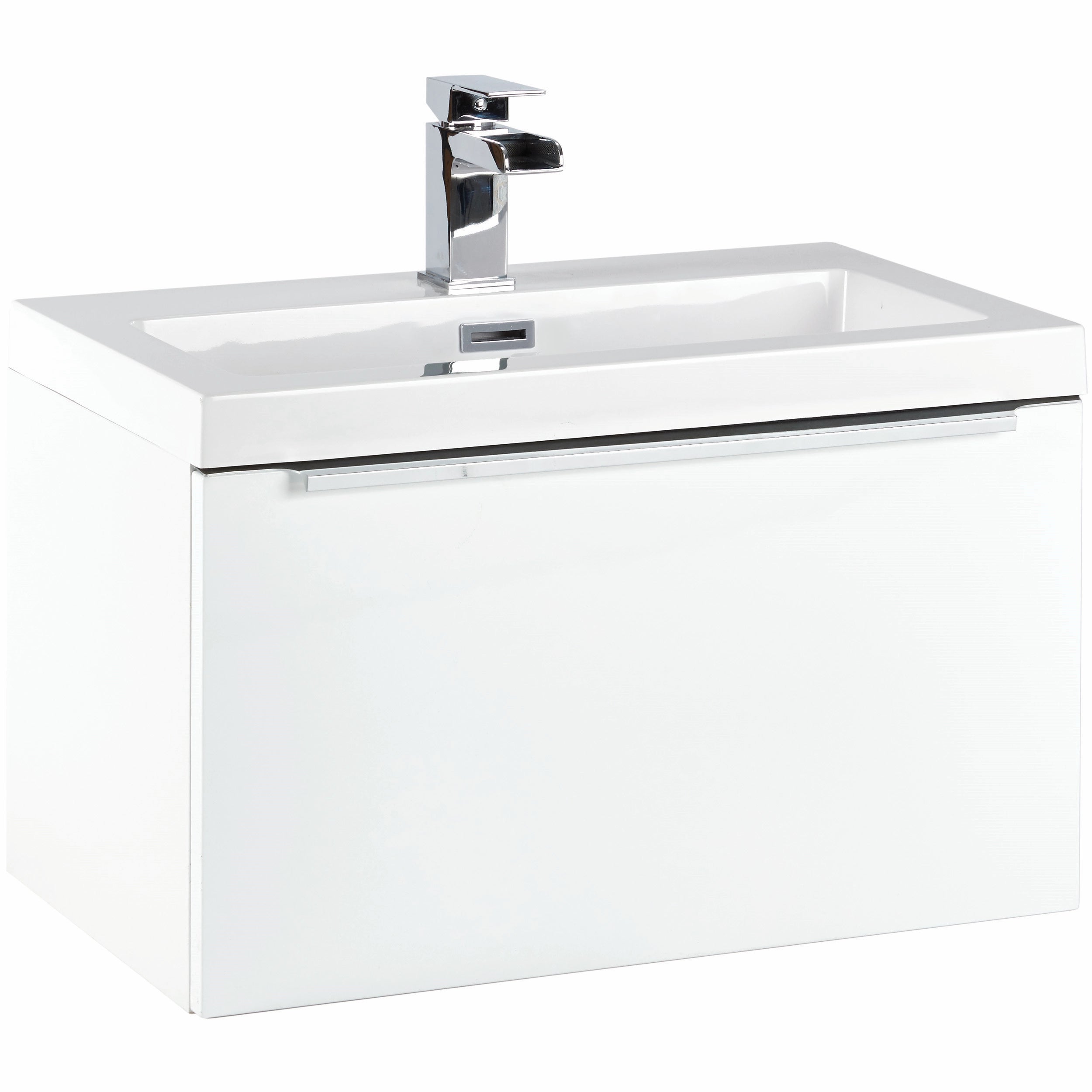 Muro Wall Hung Basin Sink Vanity Unit