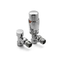 Reina Modal TRV Angled Radiator Valve and LockShield