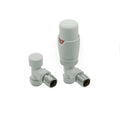 Reina Modal TRV Angled Radiator Valve and LockShield
