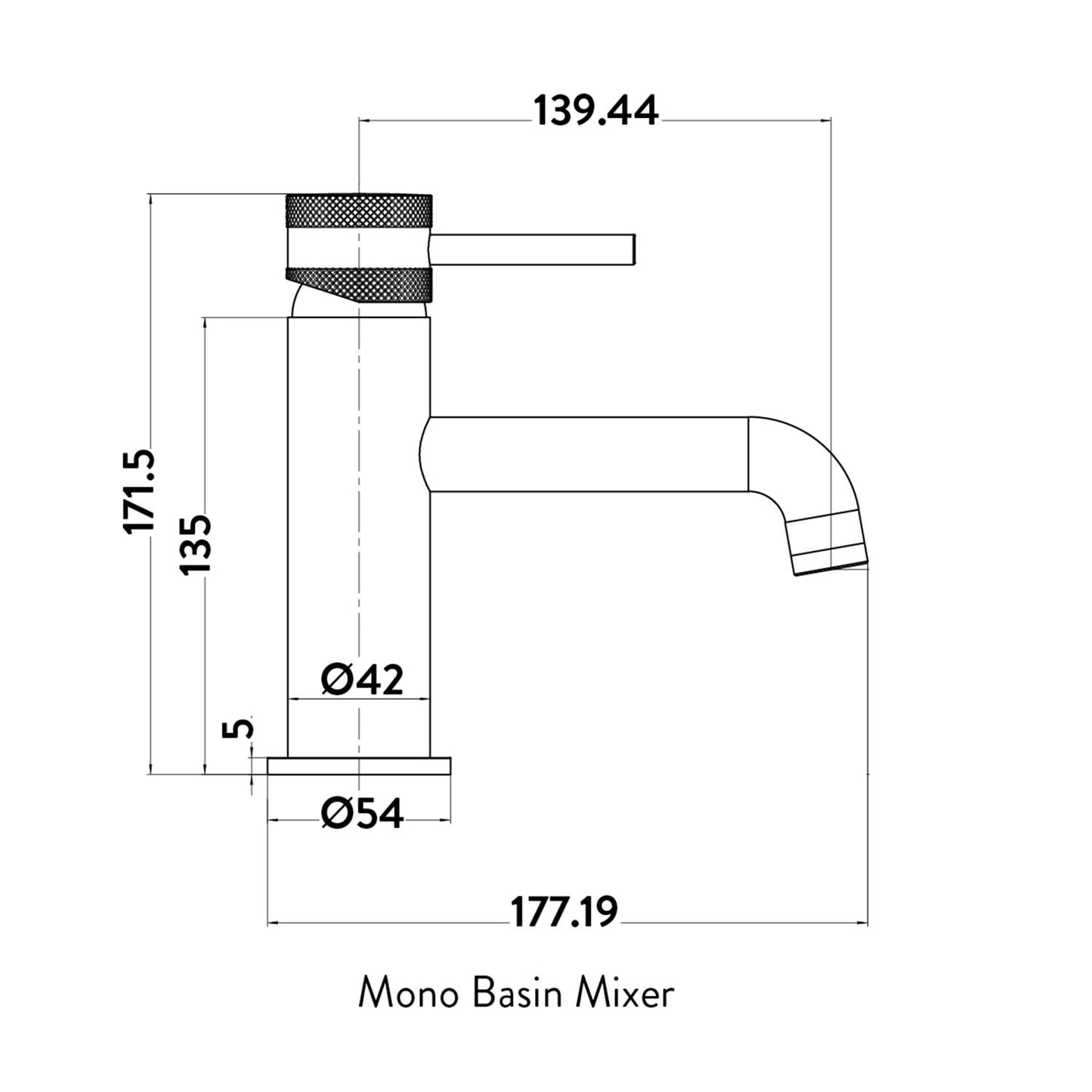 Core Mono Basin Mixer Tap