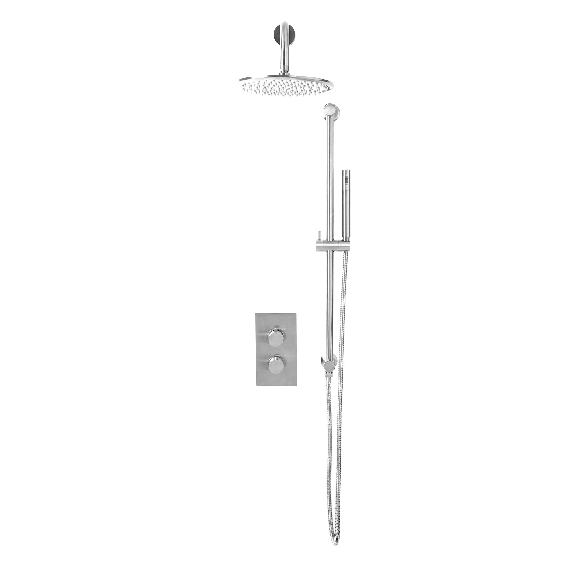 Core Round Handle and Handset Shower Set