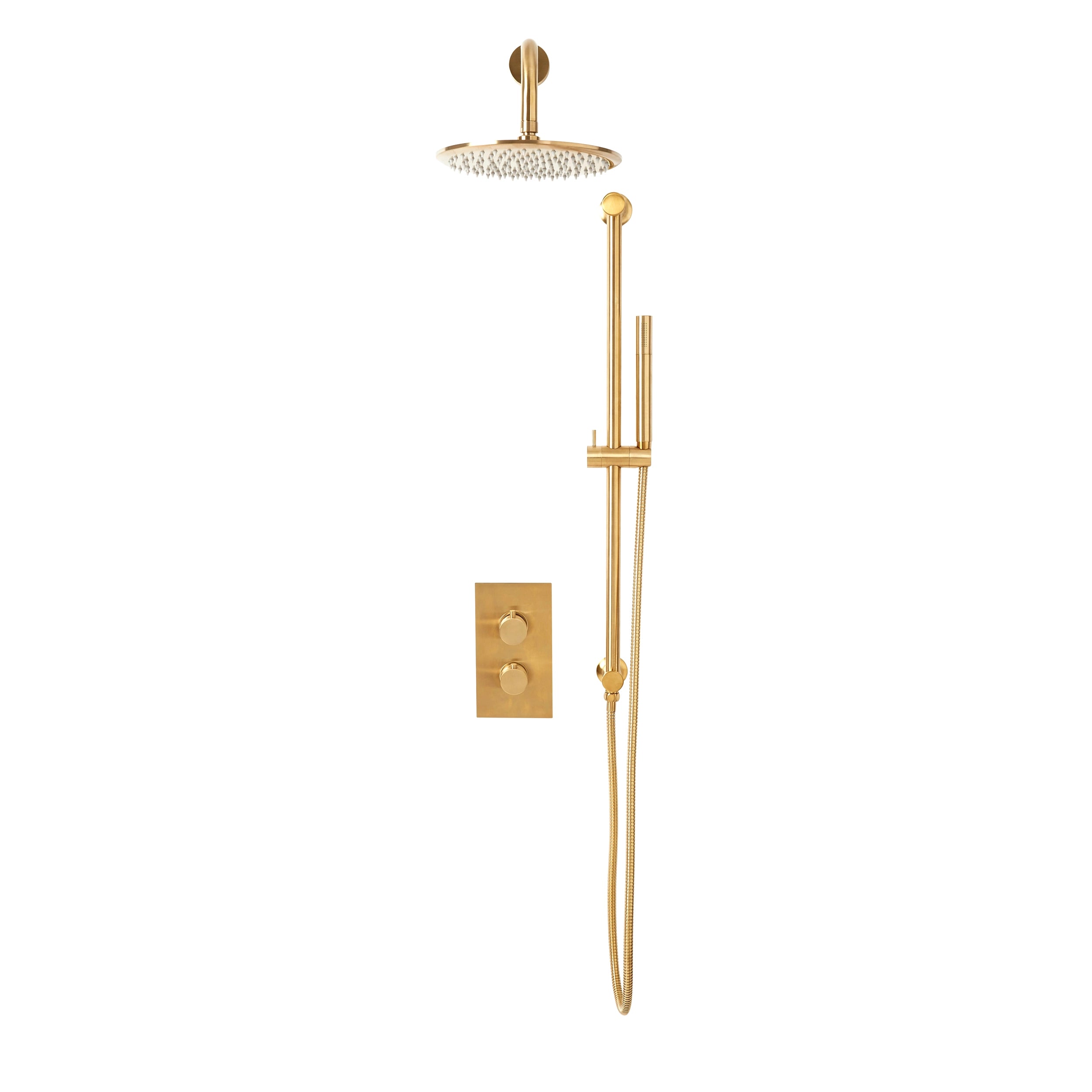 Core Round Handle and Handset Shower Set