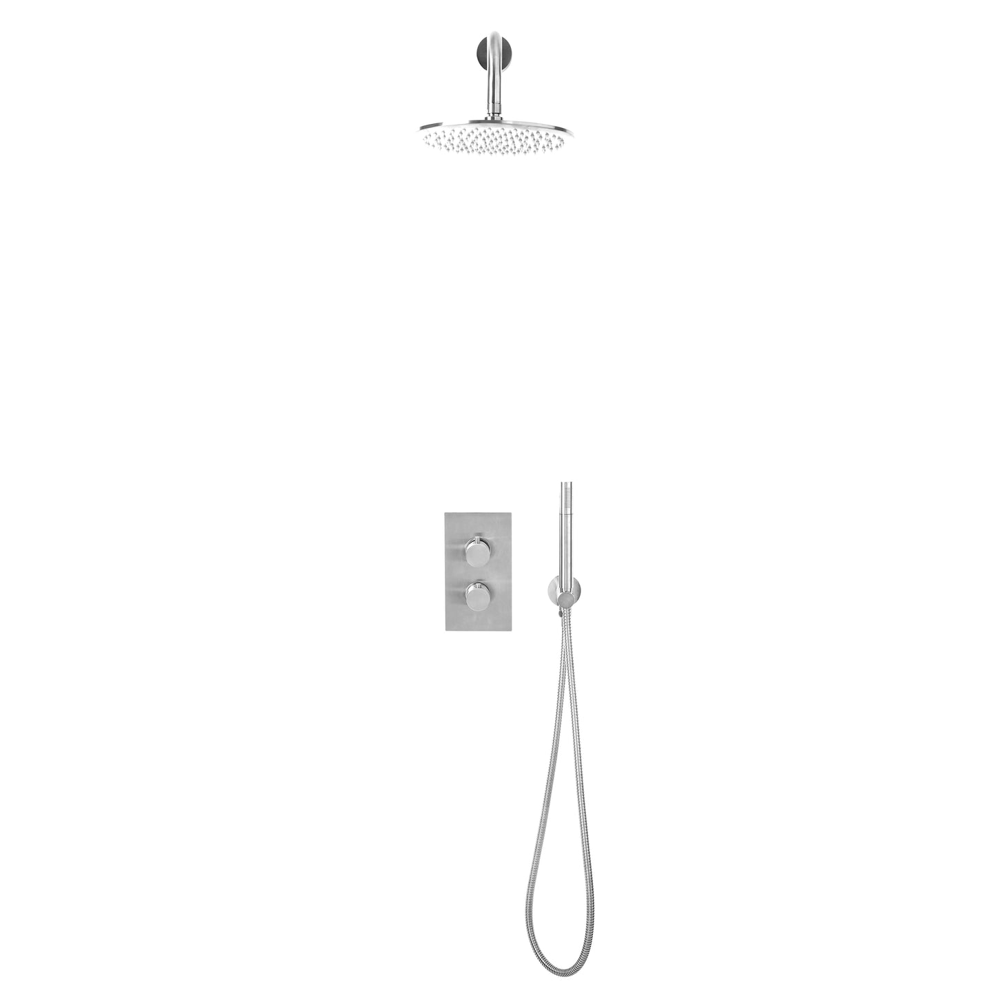 Core Round Handle and Handset Shower Set
