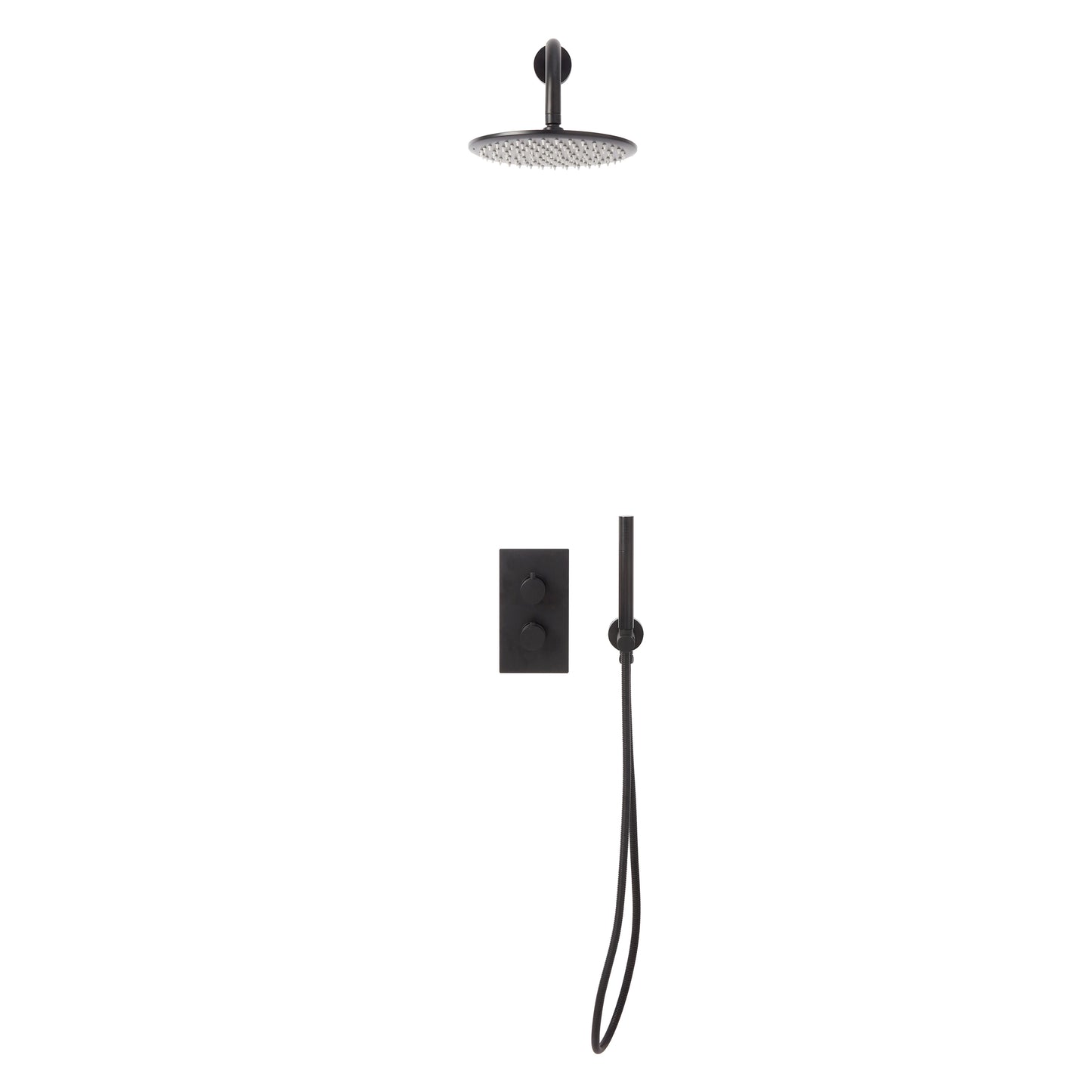 Core Round Handle and Handset Shower Set