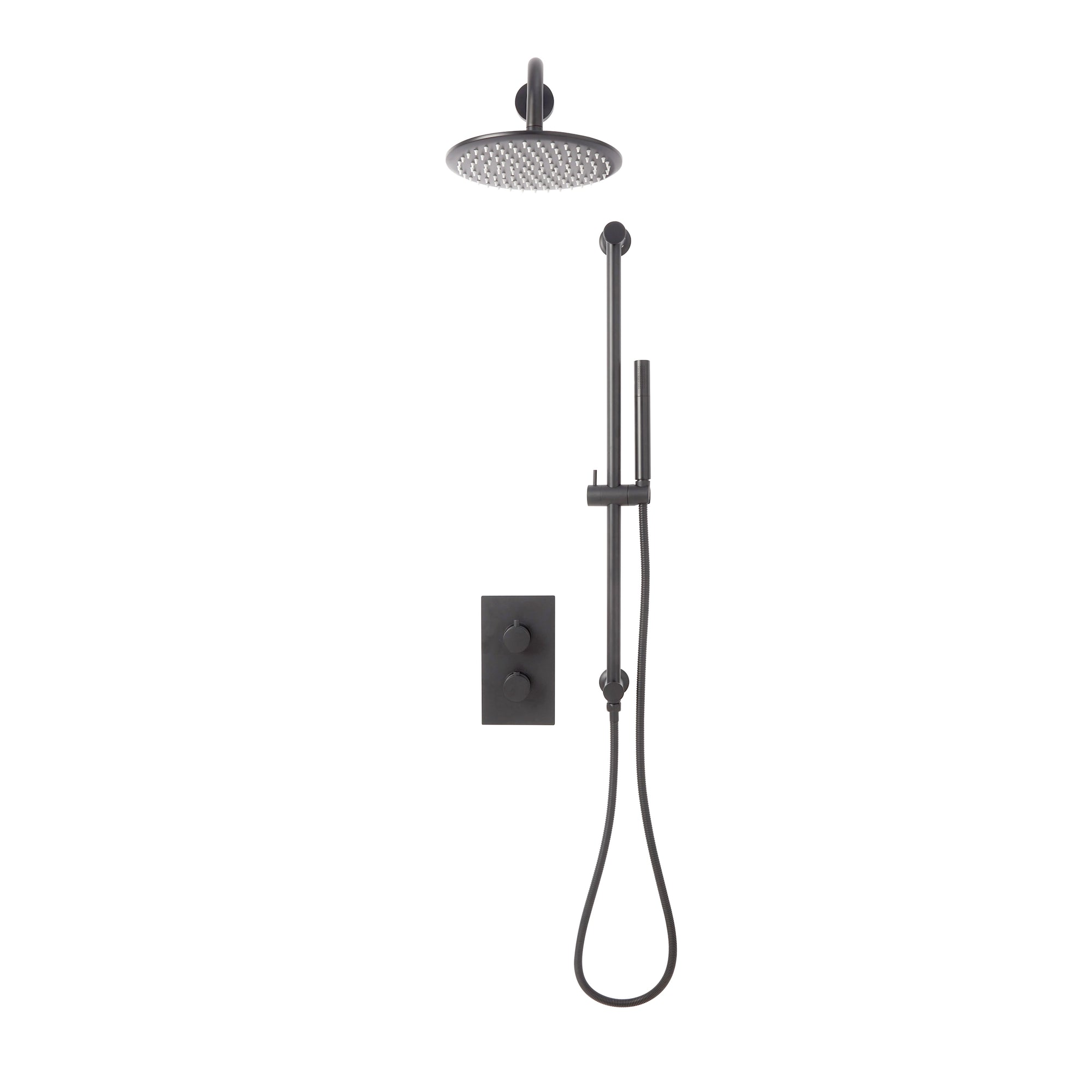 Core Round Handle and Handset Shower Set