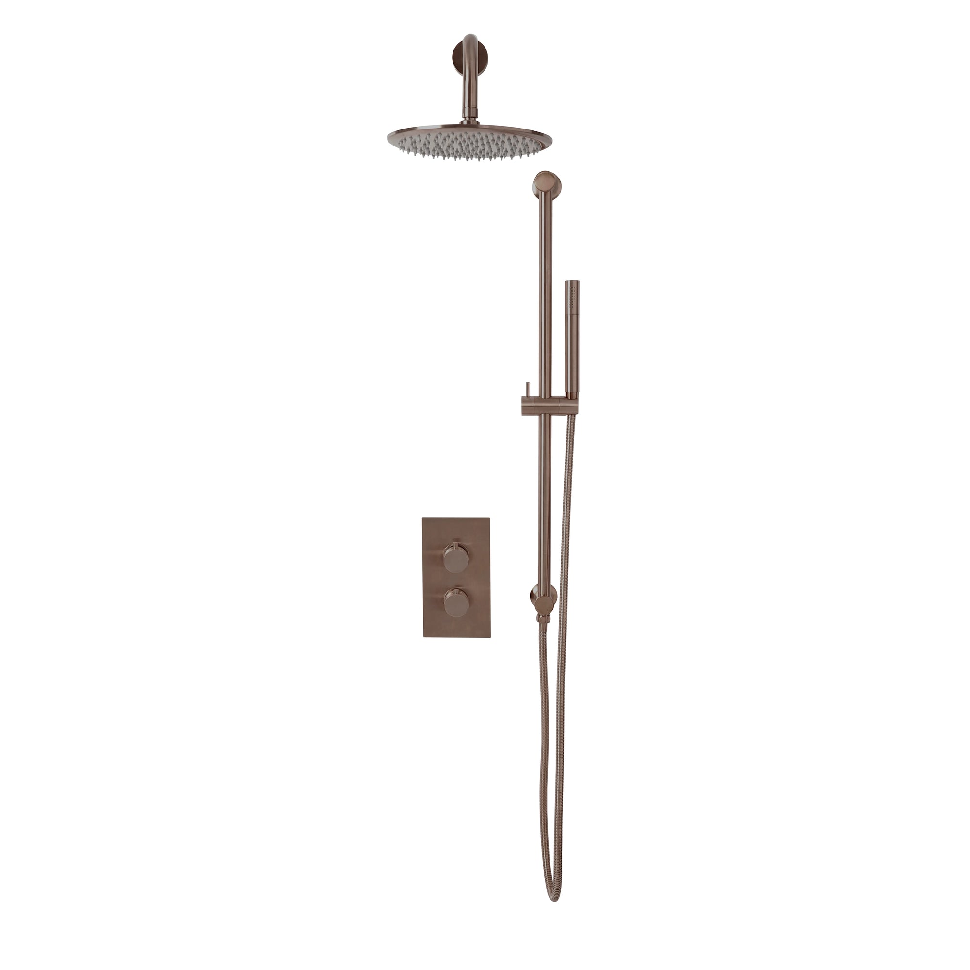 Core Round Handle and Handset Shower Set