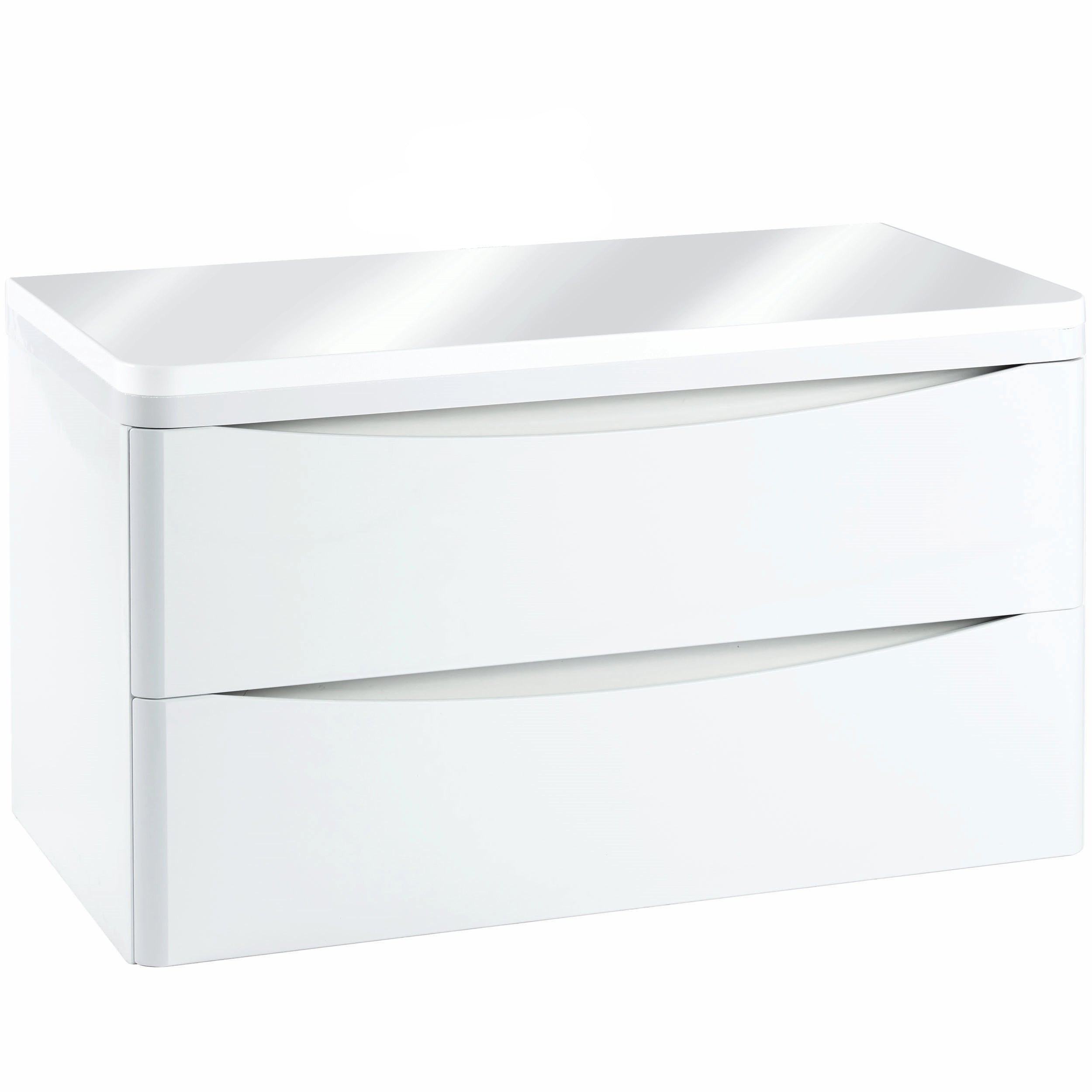 Bella Wall Hung Basin Sink Vanity Unit