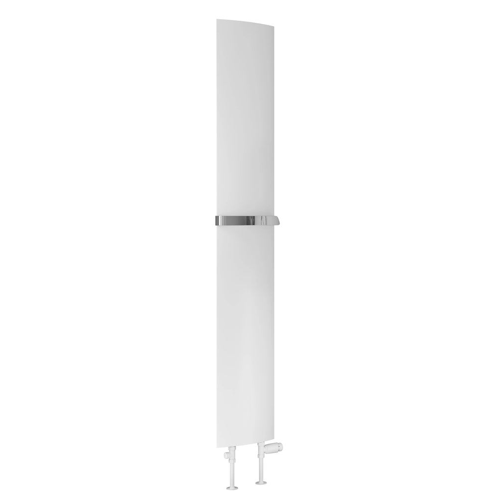 Picola Chrome Towel Bar Reina Aluminium Designer Radiator 280mm
