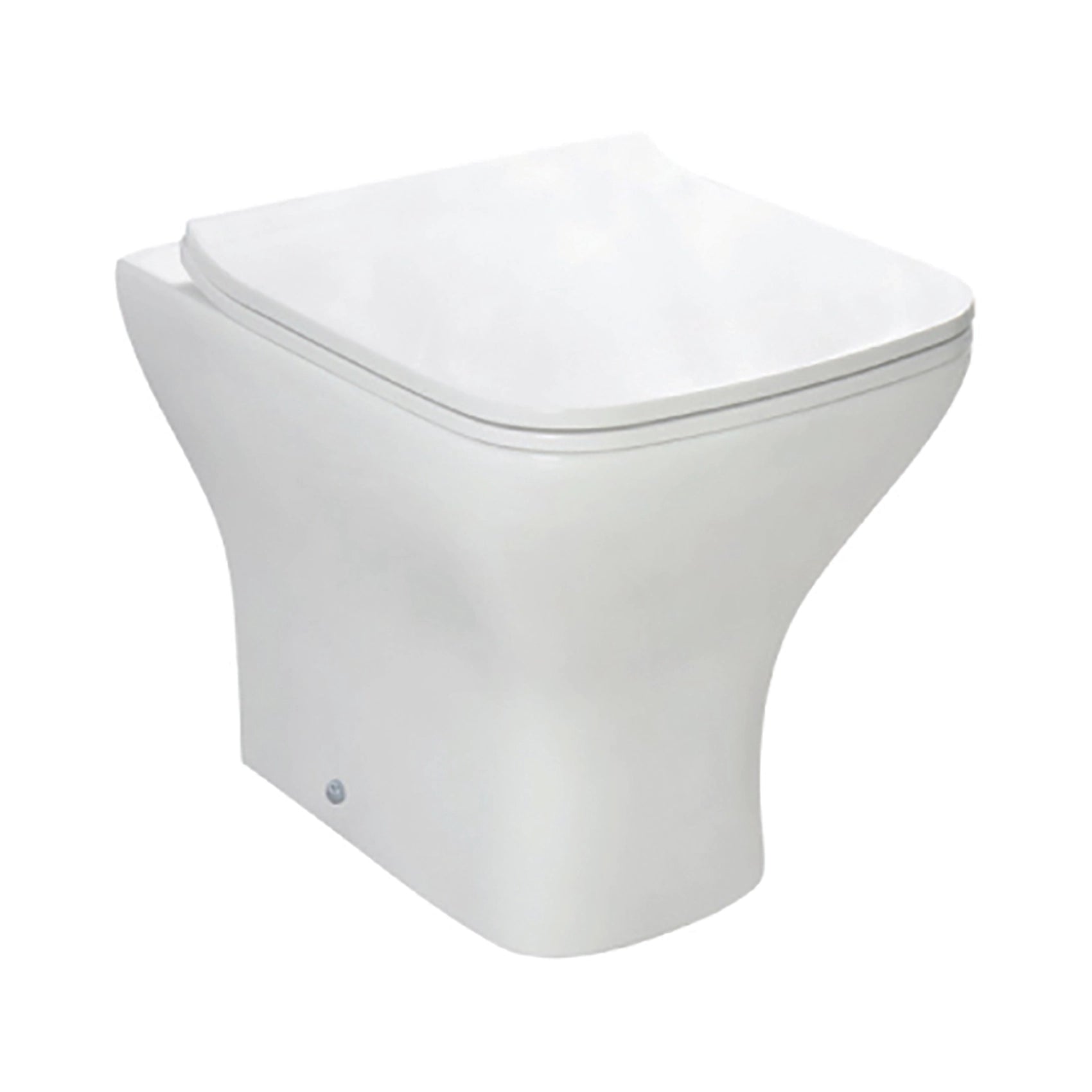 Porto Back to Wall Scudo WC Toilet with Soft Close Toilet Seat