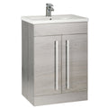 Purity Kartell Floor Standing Two Door 600mm Basin Sink Vanity Unit