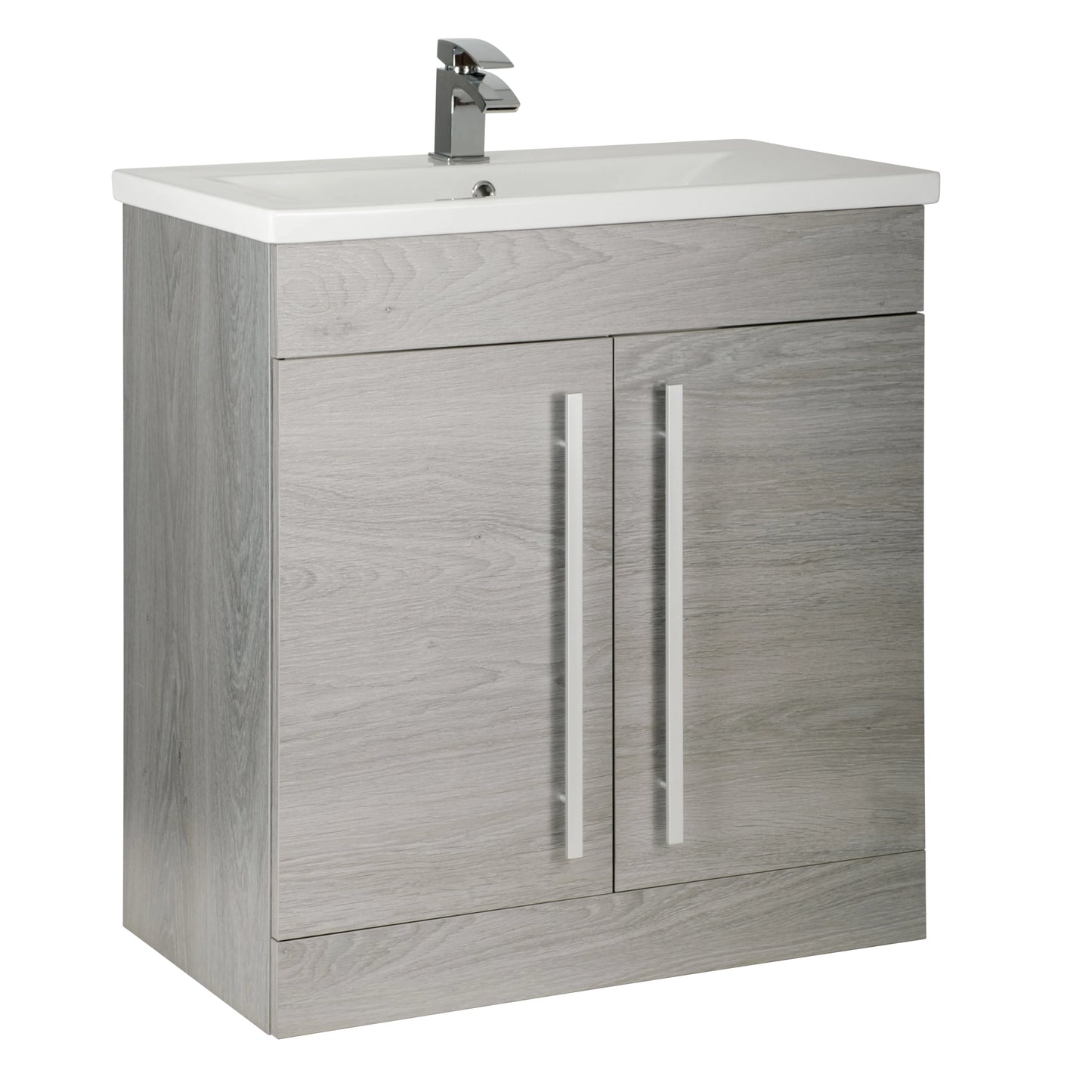 Purity Kartell Floor Standing Two Door 800mm Basin Sink Vanity Unit