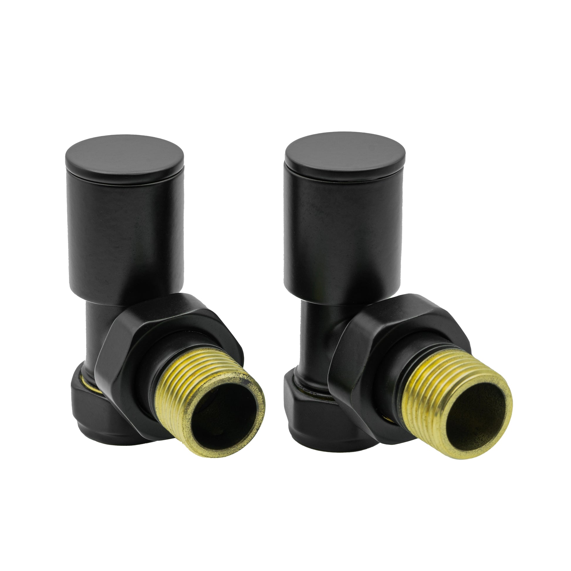 Portland Reina Angled Radiator Valves 15mm