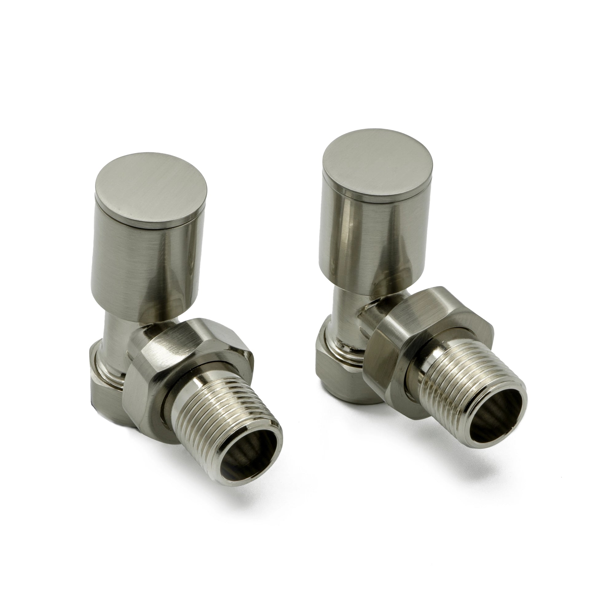 Portland Reina Angled Radiator Valves 15mm