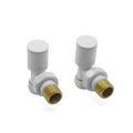 Portland Reina Angled Radiator Valves 15mm
