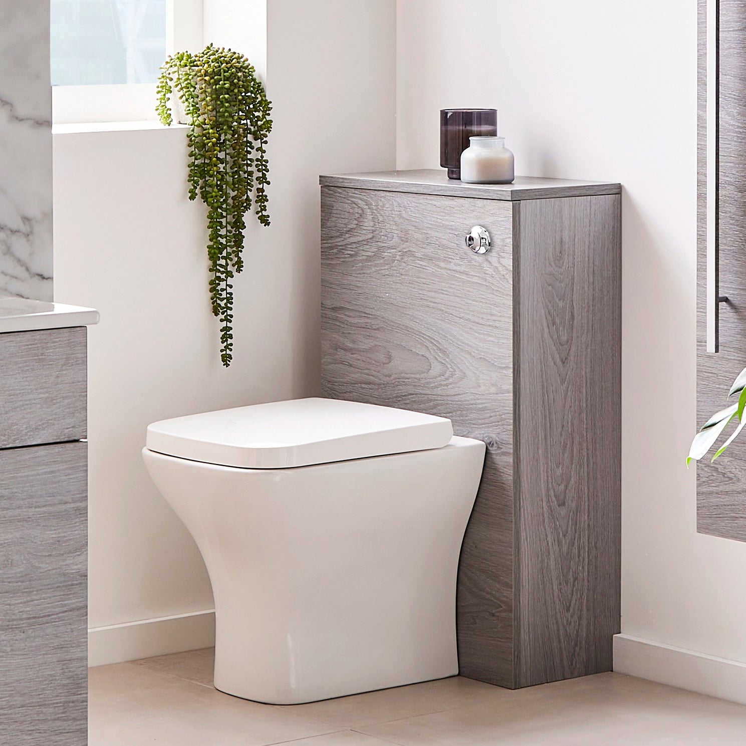 Purity Kartell Gloss & Oak Finish WC Unit