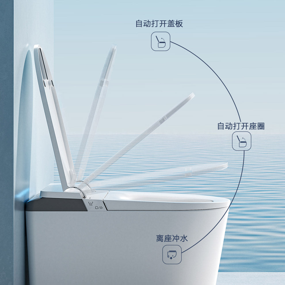 Senzai Cleansing Japanese Style Foam Shield Smart Toilet & Bidet