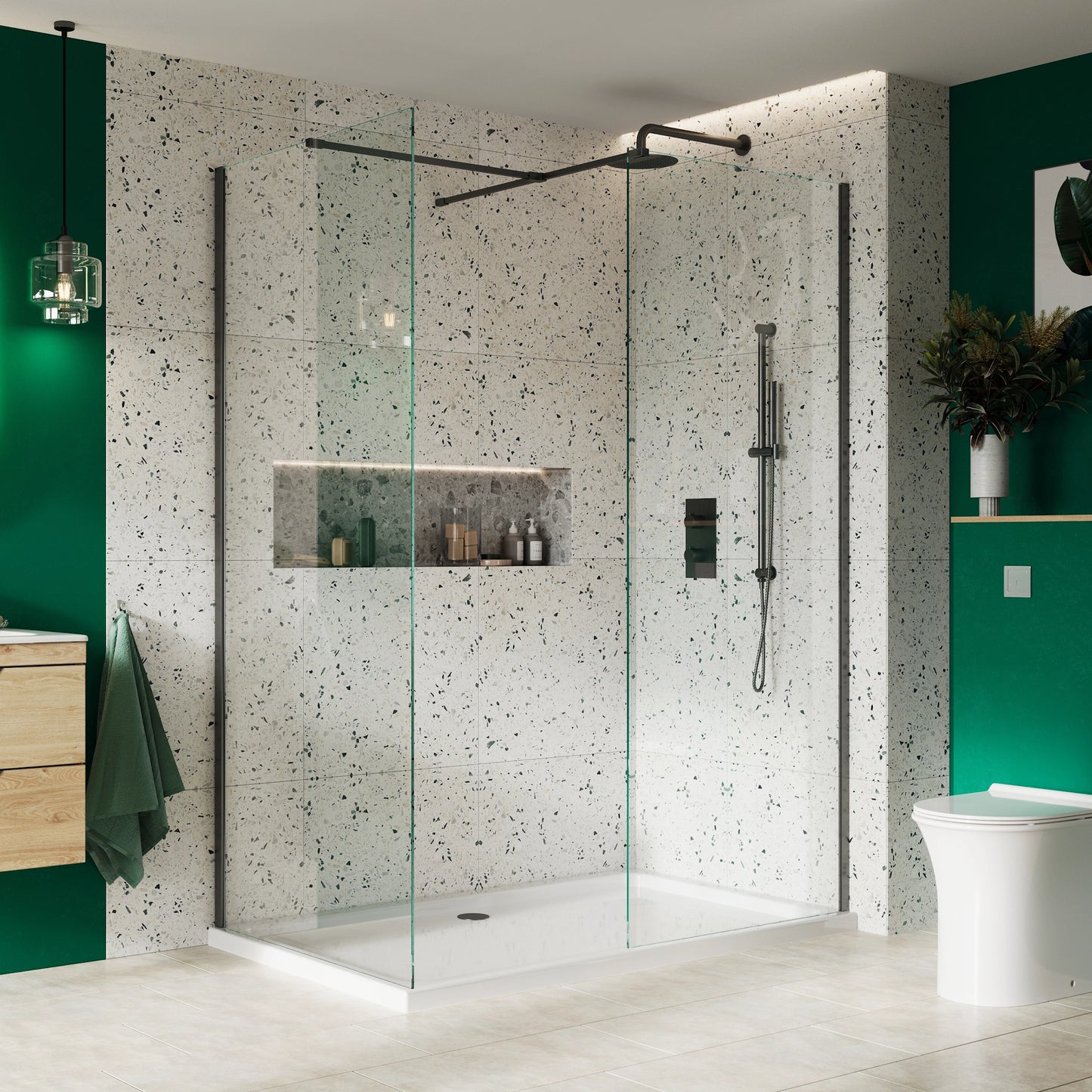 Scudo S8 Wet Room Screen Panel