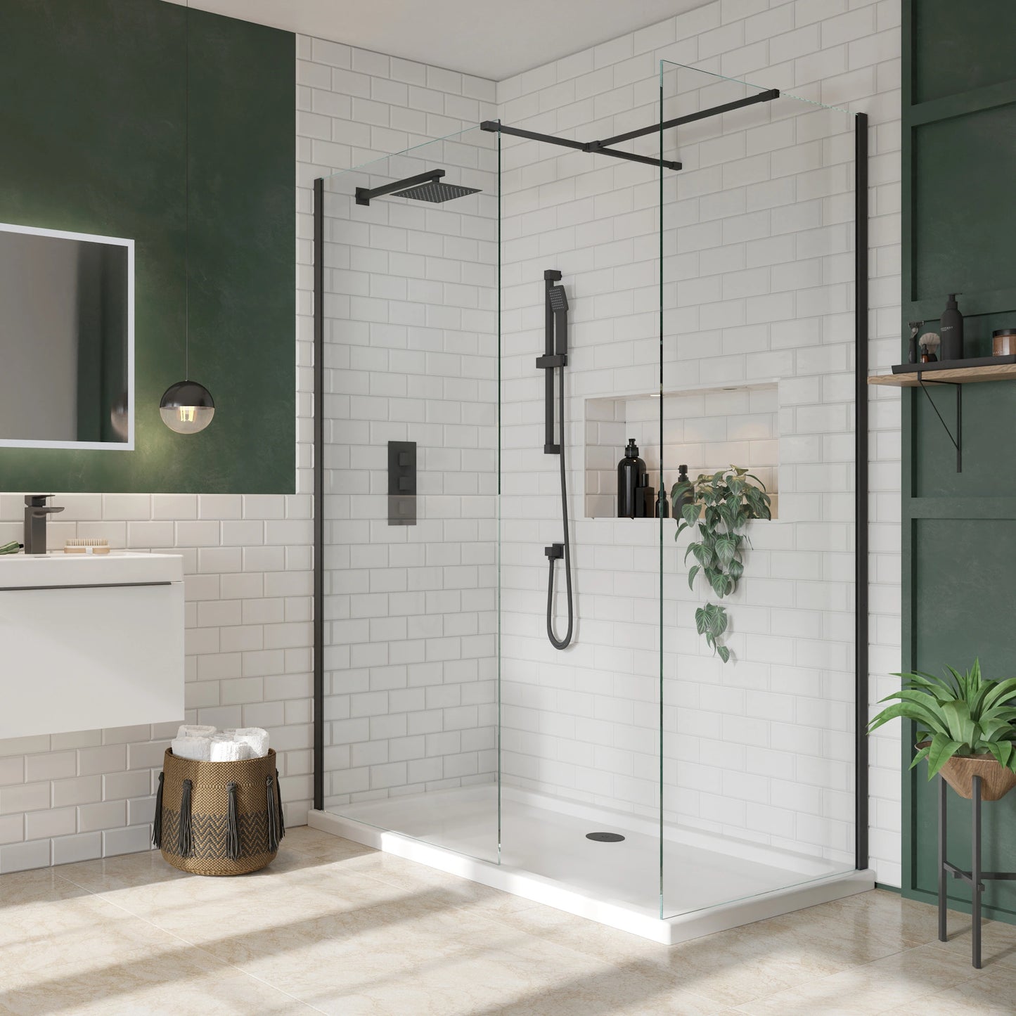 Scudo S8 Wet Room Screen Panel