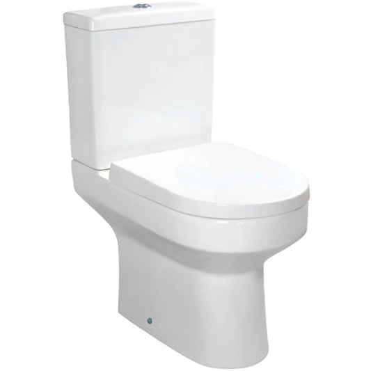 Spa Comfort Height Closed Back Scudo WC Toilet with Soft Close Seat Option