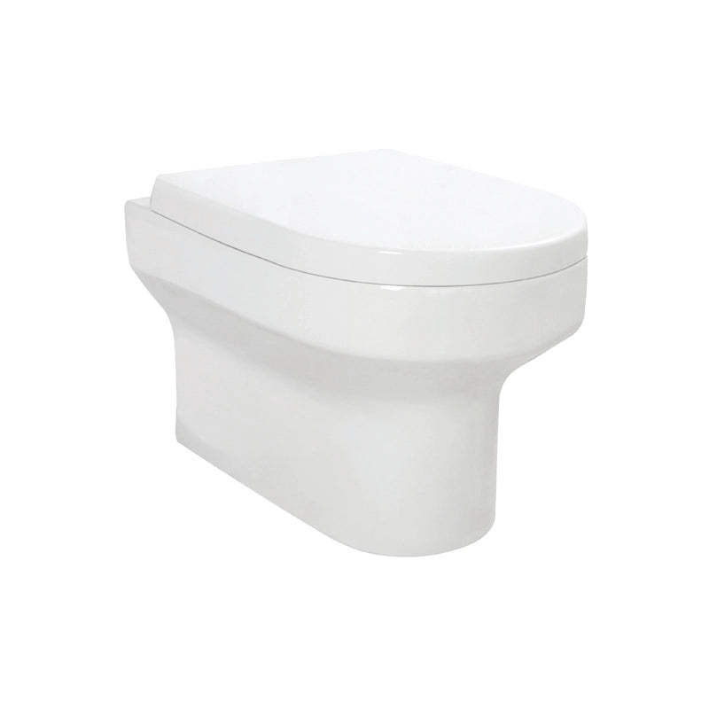 Spa Wall Hung Scudo WC Toilet with Soft Close Seat Option