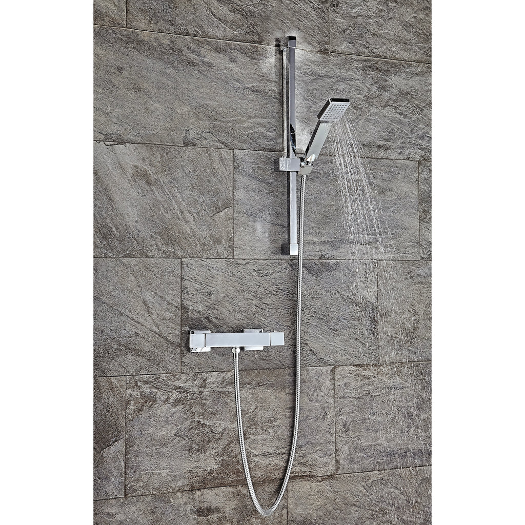Square Exposed Thermostatic Valve